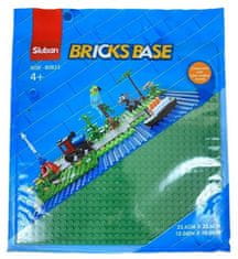 Sluban Bricks Base M38-B0833D Osnovna plošča 32x32 zelena