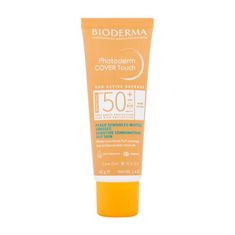 Bioderma Photoderm COVER Touch SPF50+ popolnoma pokrivajoča tonirna krema za mešano in mastno kožo 40 g Odtenek golden