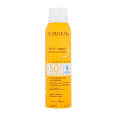 Bioderma Photoderm Invisible Mist SPF50+ vodoodporna, vlažilna in osvežilna meglica za zaščito pred soncem 150 ml