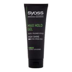 Syoss Max Hold Gel gel za lase z izjemno močno fiksacijo 250 ml za ženske