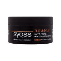 Syoss Texture Clay Matt Finish glina za lase z izjemno močno fiksacijo 100 ml