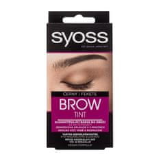 Syoss Brow Tint dolgoobstojna barva za obrvi 17 ml Odtenek black