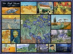 Grafika Puzzle kolaž - Vincent Van Gogh 2000 kosov