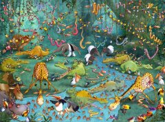 Grafika Jungle Puzzle 2000 kosov