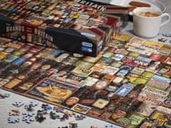 Gibsons Puzzle Znamke, ki so zgradile Britanijo 1000 kosov