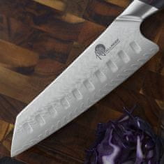 Dellinger Dellingerjev kuharski nož Santoku Kiritsuke 180 mm Volcano