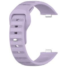 BStrap Silicone pašček za Huawei Watch Fit 3, purple