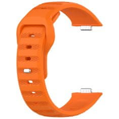 BStrap Silicone pašček za Huawei Watch Fit 3, orange