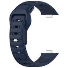 BStrap Silicone pašček za Huawei Watch Fit 3, darkblue