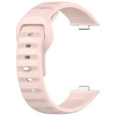 BStrap Silicone pašček za Huawei Watch Fit 3, pink