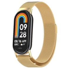 BStrap Milanese pašček za Xiaomi Smart Band 8 / 9, gold