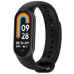 BStrap Silicone pašček za Xiaomi Smart Band 8 / 9, black