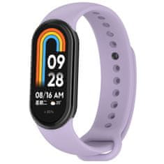 BStrap Silicone pašček za Xiaomi Smart Band 8 / 9, purple