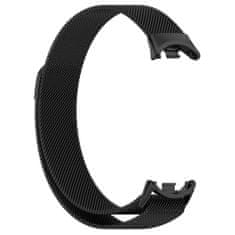 BStrap Milanese pašček za Xiaomi Smart Band 8 / 9, black