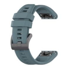 BStrap Silicone Carson pašček za Garmin Fenix 5 / 6 / 6 Pro / 7 / 8 / E 47mm, blue