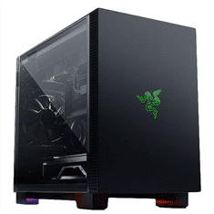 Razer Razer | Gaming Chassis | Tomahawk Mini-ITX z Razer Chroma RGB | Stransko okno | Črna | Mini-ITX | Vključeno napajanje Ne | SFX, SFX-L