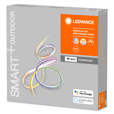 Osram Ledvance SMART+ WiFi Neon Flex RGBW Multicolor 15W 2700-6500K, 3 metri, zunanji IP44, vtič tipa C (EU) Ledvance | SMART+ WiFi Neon RGBW Multicolor 15W 2700-6500K | 15 W | RGBW | Wi-Fi