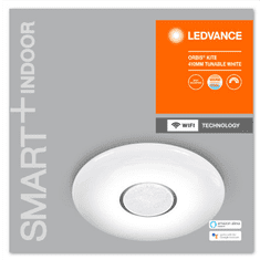 Osram Ledvance SMART+ WiFi Orbis Stropna kite nastavljiva bela 24W 110° 3000-6500K 410mm, bela Ledvance | SMART+ WiFi Orbis Stropna kite nastavljiva bela 24W 110° 3000-6500K | 24W | Nastavljiva bela 3000-65