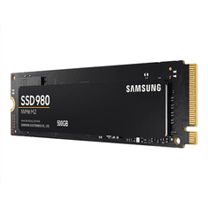 Samsung Samsung | V-NAND SSD | 980 | 500 GB | Format M.2 SSD 2280 | Vmesnik M.2 NVME SSD | Hitrost branja 3500 MB/s | Hitrost zapisovanja 3000 MB/s