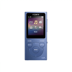 Sony Sony Walkman NW-E394L Predvajalnik MP3 z radiem FM, 8 GB, moder Sony | Predvajalnik MP3 z radiem FM | Walkman NW-E394L | 8 GB notranjega pomnilnika | FM | Povezljivost USB