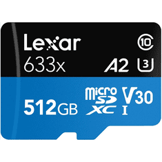 Lexar Lexar | High-Performance 633x | UHS-I | 512 GB | MicroSDXC | Flash spomin razreda 10