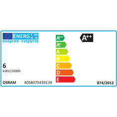 Osram Osram | Osram Parathom Classic LED Filament 60 non-dim 6W/827 E14 žarnica | E14 | 6 W | Toplo bela