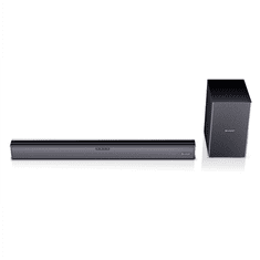 Sharp Sharp | HT-SBW182 2.1 Slim Soundbar | AUX in | Bluetooth | Črna | HDMI, optični, Bluetooth | 160 W | Ne | Brezžična povezava