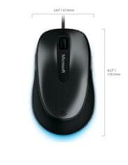 Microsoft Microsoft | 4EH-00002 | Comfort Mouse 4500 za podjetja | Črna