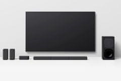 Sony Sony | HT-S40R 5,1-kanalni zvočnik za domači kino z brezžičnimi zadnjimi zvočniki | Vrata USB | Bluetooth | Črna | Ne | Wi-Fi | Brezžična povezava