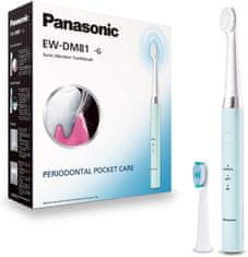 Panasonic Panasonic | EW-DM81-G503 | Električna zobna ščetka | Polnilna | Za odrasle | Število vključenih glav ščetke 2 | Število načinov ščetkanja 2 | Sonična tehnologija | Bela