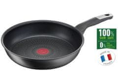 Tefal TEFAL | G2550572 Neomejeno | Ponev | Ponev za cvrtje | Premer 26 cm | Primerno za indukcijsko kuhališče | Fiksni ročaj | Črna - Noir