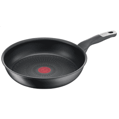 Tefal TEFAL | G2550572 Neomejeno | Ponev | Ponev za cvrtje | Premer 26 cm | Primerno za indukcijsko kuhališče | Fiksni ročaj | Črna - Noir