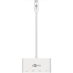 Goobay Goobay | Večportni adapter USB-C (HDMI + Ethernet, PD) | 62105