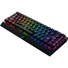 Razer Razer | Mehanska igralna tipkovnica | BlackWidow V3 Mini HyperSpeed | Igralna tipkovnica | RGB LED luč | ZDA | Brezžična | Črna | Zeleno stikalo | Brezžična povezava