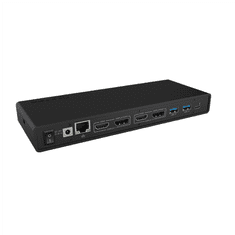 RaidSonic Raidsonic | ICY BOX 13-v-1 USB 3.0 tipa A + tip C | IB-DK2245AC | Priključna postaja | Vrata Ethernet LAN (RJ-45) | Število vrat USB 3.0 (3.1 Gen 1) | Število vrat USB 2.0 | Število vrat HDMI