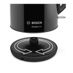 Bosch Bosch | Kuhalnik | DesignLine TWK3P423 | Električni | 2400 W | 1,7 L | Nerjaveče jeklo | 360° vrtljivo dno | Jet black polirano