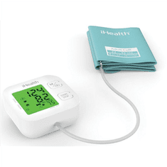 iHealth iHealth | Track | KN-550BT | Bela/modra | Izračun krvnega tlaka (sistolični in diastolični), izračun srčnega utripa | 4 | Brezžična povezava Bluetooth | Samodejno | Teža 438 g