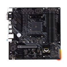 ASUS Asus | TUF GAMING A520M-PLUS | Družina procesorjev AMD | AMD procesorska vtičnica AM4 | DDR4 | Vtičnice za pomnilnik 4 | Podprti vmesniki za trdi disk SATA, M.2 | Število priključkov SATA 4 | Čipovski