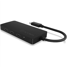 RaidSonic Raidsonic | 4-portno vozlišče z vmesnikom USB tipa C in priključkom PD | IB-HUB1429-CPD