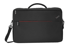 Lenovo Torba za prenosni računalnik Lenovo ThinkPad Essential Slim 13-14" - Sustentabilna, okolju prijazna, izdelana iz recikliranega PET, črna, za ramo, vodoodporna