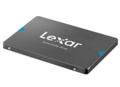 Lexar Lexar | NQ100 | 960 GB | 2,5" format SSD | vmesnik SATA III SSD | hitrost branja 550 MB/s | hitrost zapisovanja MB/s