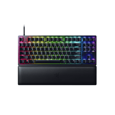 Razer Razer | Huntsman V2 Tenkeyless | Igralna tipkovnica | Optična igralna tipkovnica | Svetloba RGB LED | ZDA | Črna | Žična | Žična | Clicky Purple Switch