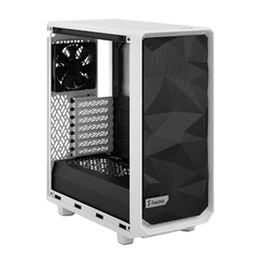 Fractal Design Fractal Design | Meshify 2 Compact Prozorno kaljeno steklo | Bela | Vključen napajalnik | ATX