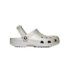 Crocs Cokle srebrna 38 EU Classic Glitter Clog