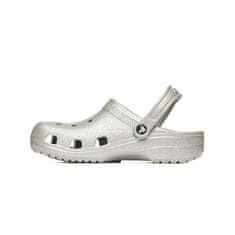 Crocs Cokle srebrna 38 EU Classic Glitter Clog