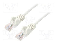 Goobay Goobay | CAT 6 | Omrežni kabel | Neekraniran zvit par (UTP) | Moški | RJ-45 | Bela | 0,25 m