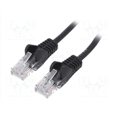 Goobay Goobay | CAT 6 | Povezovalni kabel | Neekraniran zvit par (UTP) | Moški | RJ-45 | Črna | 0,25 m