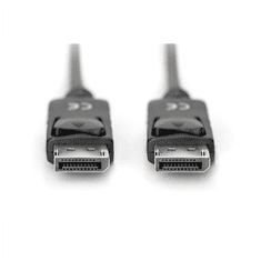 Digitus Digitus | Kabel DisplayPort | Moški | 20-pinski DisplayPort | Moški | 20-pinski DisplayPort | 1 m | Črna