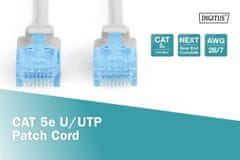 Digitus Digitus | CAT 5e | UTP povezovalni kabel | moški | RJ-45 | siva | 3 m