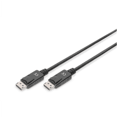 Digitus Digitus | Kabel DisplayPort | Moški | 20-pinski DisplayPort | Moški | Črna | 20-pinski DisplayPort | 2 m